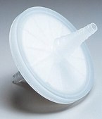 Millex&#8482; hydrophobic PTFE vent filter pore size 0.45&#160;&#956;m, diam. 50&#160;mm, non-sterile, 1/4-1/2 in. hose barb, sterilization compatible with autoclavable