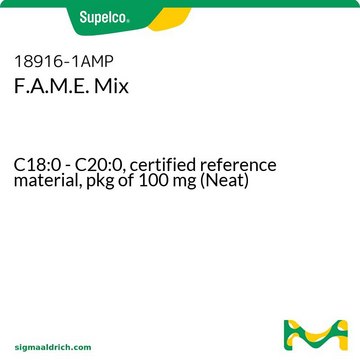 F.A.M.E. Mix C18:0 - C20:0, certified reference material, pkg of 100&#160;mg (Neat)