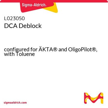 DCA Deblock configured for ÄKTA&#174; and OligoPilot&#174;, with Toluene