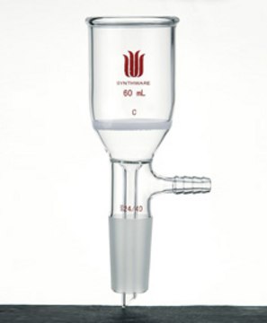 Synthware&#8482; Buchner funnel with inner joint 30 mL, joint: ST/NS 24/40, frit O.D. 30&#160;mm, porosity: coarse