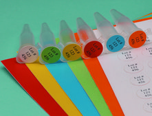 Laser Tough-Spots&#174; diam. 7/16&#160;in., white, pack of 4680 (234 labels per sheet)