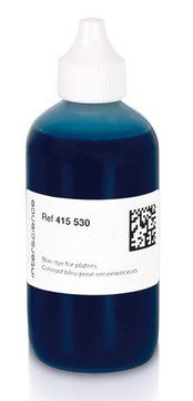 Blue dye for platers for use with easySpiral (platers), pkg of 125&#160;mL