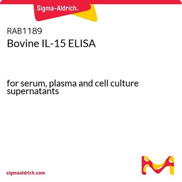 Bovine IL-15 ELISA for serum, plasma and cell culture supernatants