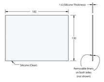 Grace Bio-Labs CultureWell&#8482; silicone isolator sheet material thickness 1.6&#160;mm, (No adhesive)