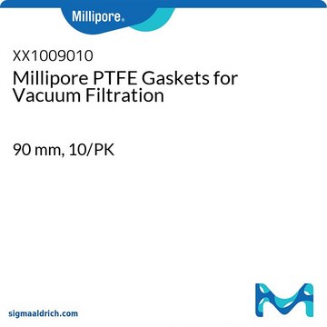 Millipore PTFE Gaskets for Vacuum Filtration 90 mm, 10/PK