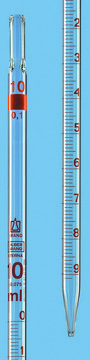 BRAND&#174; SILBERBRAND ETERNA graduated pipette, calibrated to deliver (TD, EX) capacity 20&#160;mL