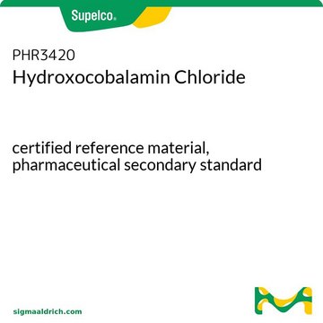 Hydroxocobalamin Chloride certified reference material, pharmaceutical secondary standard