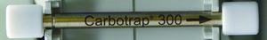 Carbotrap&#174; 300 O.D. × L 1/4&#160;in. × 3 1/2&#160;in., stainless steel TD tube, Sealed with Brass Endcaps, preconditioned, pkg of 10&#160;ea