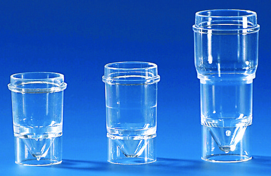 BRAND&#174; sample vial for Leuko-Ery Counter, capacity 12 mL, with lid