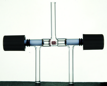 Synthware&#8482; 3-way high vacuum valve size 0-12 mm