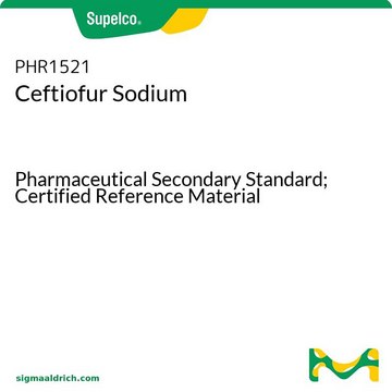 Ceftiofur Sodium Pharmaceutical Secondary Standard; Certified Reference Material