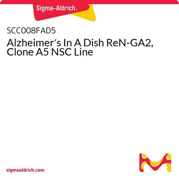 Alzheimer&#8242;s In A Dish ReN-GA2, Clone A5 NSC Line