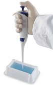 Reagent Reservoir capacity 100&#160;mL, polystyrene, sterile; electron beam irradiated, pack of 100 (individually wrapped)