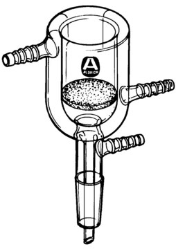 Aldrich&#174; jacketed Buchner funnel with joint capacity 60&#160;mL, disc diam. 40&#160;mm, porosity 25-50&#160;&#956;m, joint: ST/NS 24/40