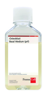 Osteoblast Growth Medium Basal Medium, phenol red-free, 500 ml