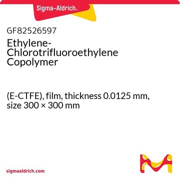 Ethylene-Chlorotrifluoroethylene Copolymer (E-CTFE), film, thickness 0.0125&#160;mm, size 300 × 300&#160;mm
