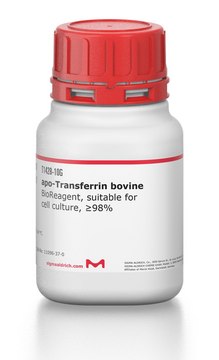 apo-Transferrin bovine BioReagent, suitable for cell culture, &#8805;98%