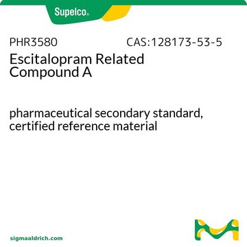 Escitalopram Related Compound A certified reference material, pharmaceutical secondary standard