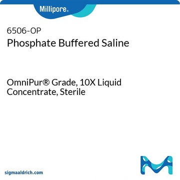 Phosphate Buffered Saline OmniPur&#174; Grade, 10X Liquid Concentrate, Sterile