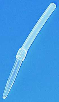 BRAND&#174; glass discharge tip for automatic burette Schilling amber glass