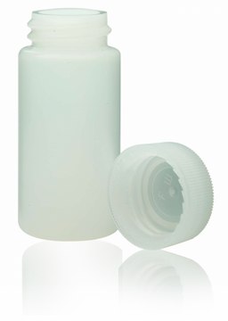 WHEATON&#174; liquid scintillation vial with seperate foil lined urea cap transparent high-density polyethylene bottle, capacity (20&#160;mL), screw cap, case of 1,000&#160;ea Bulk packed vials with screw caps in separate bag