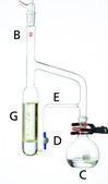 Aldrich&#174; modified convertible liquid-liquid continuous extractor capacity 250&#160;mL, pack of 1&#160;ea