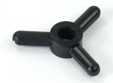 Cochranes atom centers for Orbit molecular models carbon, 5 ring planar, black