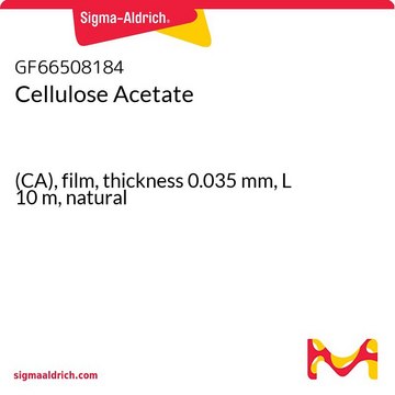 Cellulose Acetate (CA), film, thickness 0.035&#160;mm, L 10&#160;m, natural