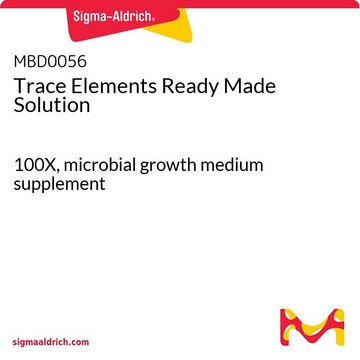 Trace Elements Ready Made Solution 100X, microbial growth medium supplement