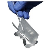 Levgo&#174; smartSpatula&#174; disposable PP laboratory spatula, Look for the V at the neck&#8482; L 140&#160;mm, white, anti-static, micro