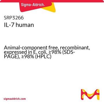 IL-7 human Animal-component free, recombinant, expressed in E. coli, &#8805;98% (SDS-PAGE), &#8805;98% (HPLC)