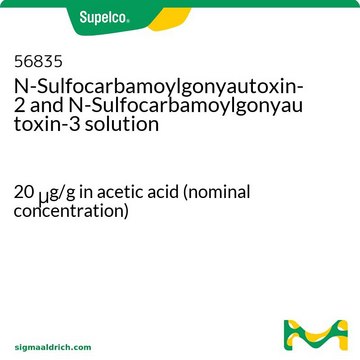 N-Sulfocarbamoylgonyautoxin-2 and N-Sulfocarbamoylgonyautoxin-3 solution 20&#160;&#956;g/g in acetic acid (nominal concentration)