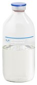 Sodium Chloride Buffer Solution bottle capacity 250&#160;mL, bottle filling volume 200&#160;mL, closure type, Blue crimp cap with septum, pack of 6&#160;bottles