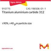 Titanium aluminium carbide 312 MAX Phase, &#8805;90%, &#8804;40&#160;&#956;m particle size