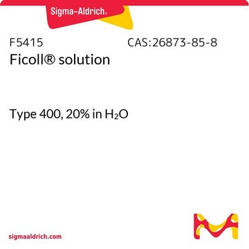 Ficoll&#174; solution Type 400, 20% in H2O