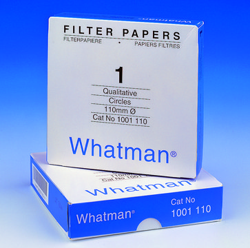 Whatman&#174; qualitative filter paper, Grade 1 circles, diam. 47&#160;mm, pack of 100