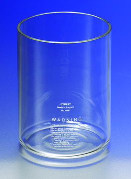 Pyrex&#174; animal jar O.D. × H 152&#160;mm × 203&#160;mm