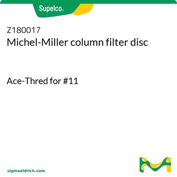 Michel-Miller column filter disc Ace-Thred for #11