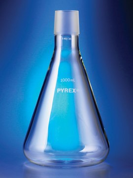 Pyrex&#174; Erlenmeyer flask with 40/35 inner joint volume 1&#160;L