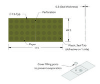 Grace Bio-Labs adhesive seal tabs for SecureSeal&#8482; hybridization chambers diam. 7.62&#160;mm