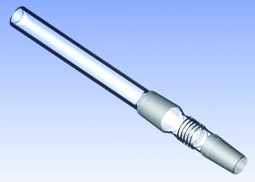 Ace vapor duct tube, for condenser "A" assembly joint: ST/NS 24/40, L 160&#160;mm, fits Büchi&#174; models R-210/R-215