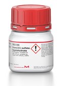 Iron(II) sulfate heptahydrate BioReagent, suitable for cell culture, suitable for insect cell culture, &#8805;99%