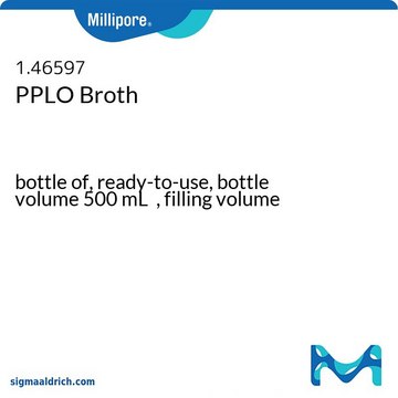 PPLO Broth bottle of, ready-to-use, bottle volume 500&#160;mL , filling volume