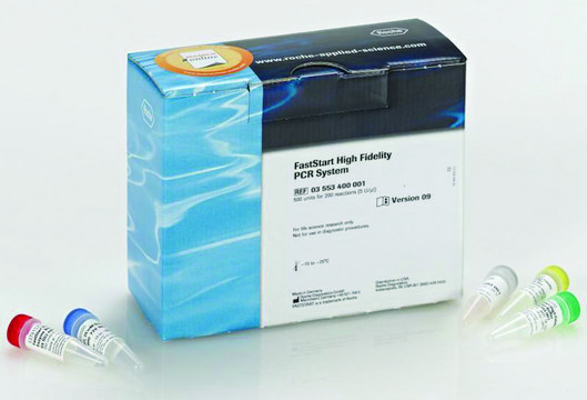 FastStart&#8482; High Fidelity PCR System 5&#160;unit/&#956;L, suitable for PCR, High Fidelity PCR, hotstart, Multiplex PCR