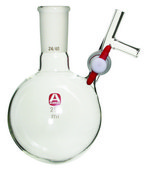 Aldrich&#174; round-bottom storage flask with stopcock-equipped septum-inlet capacity 250&#160;mL, with 2 mm glass stopcock, joint: ST/NS 29/32
