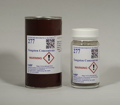 Tungsten concentrate NIST SRM 277