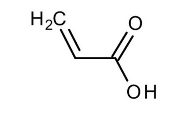 Acrylic acid (stabilised with hydroquinone monomethyl ether) for synthesis