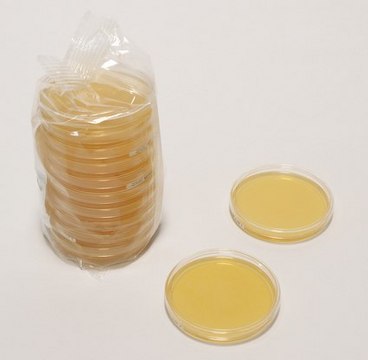 Tryptic Soy Agar - Ready-to-use Settle Plates Tween&#174;, Cysteine, Histidine, Lecithin, Settle plate for long incubation, aseptically filled, plate diam. 90&#160;mm, suitable for air monitoring