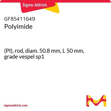 Polyimide (PI), rod, diam. 50.8&#160;mm, L 50&#160;mm, grade vespel sp1