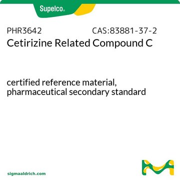 Cetirizine Related Compound C pharmaceutical secondary standard, certified reference material